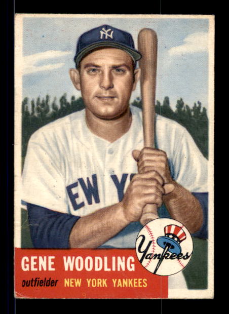 1953 Topps #264 Gene Woodling DP