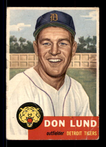 1953 Topps #277 Don Lund RC