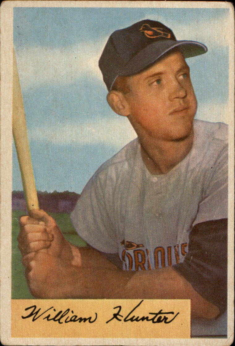 1954 Bowman #5 Billy Hunter