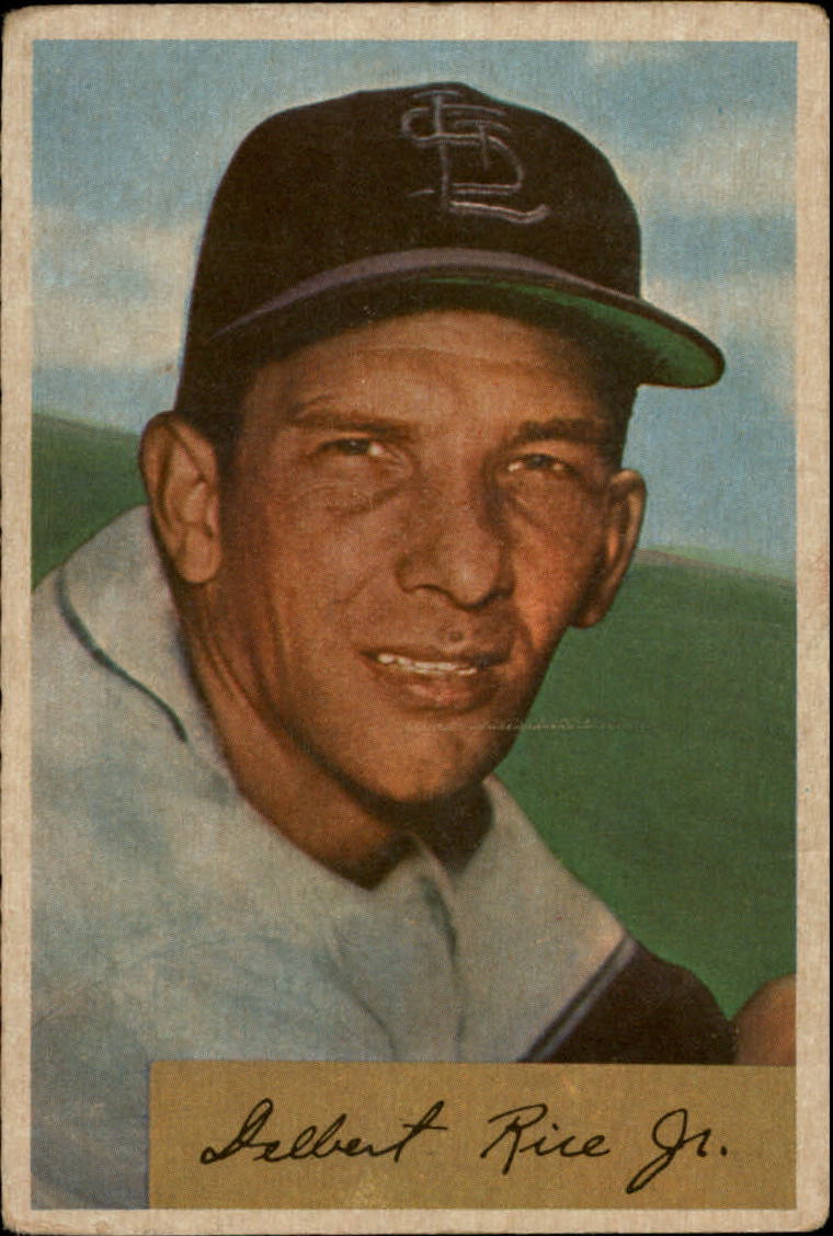 1954 Bowman #30 Del Rice