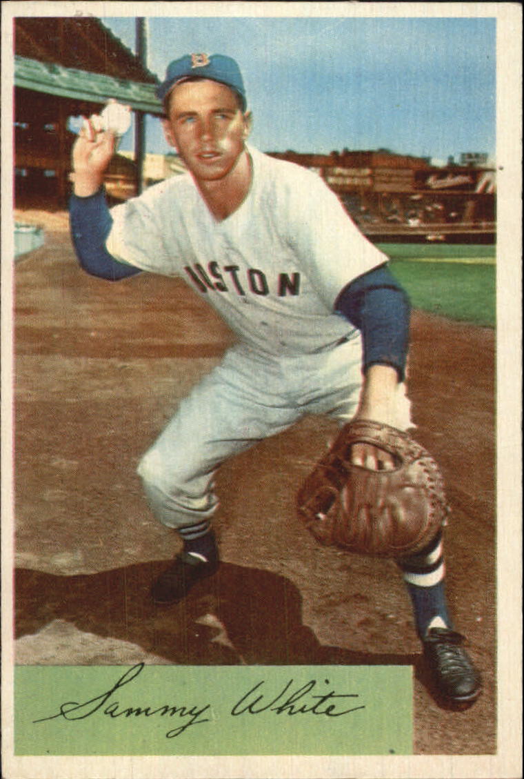 1954 Bowman #34 Sammy White