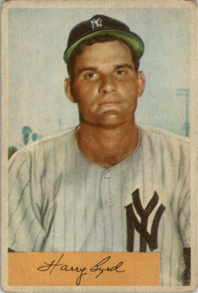 1954 Bowman #49 Harry Byrd
