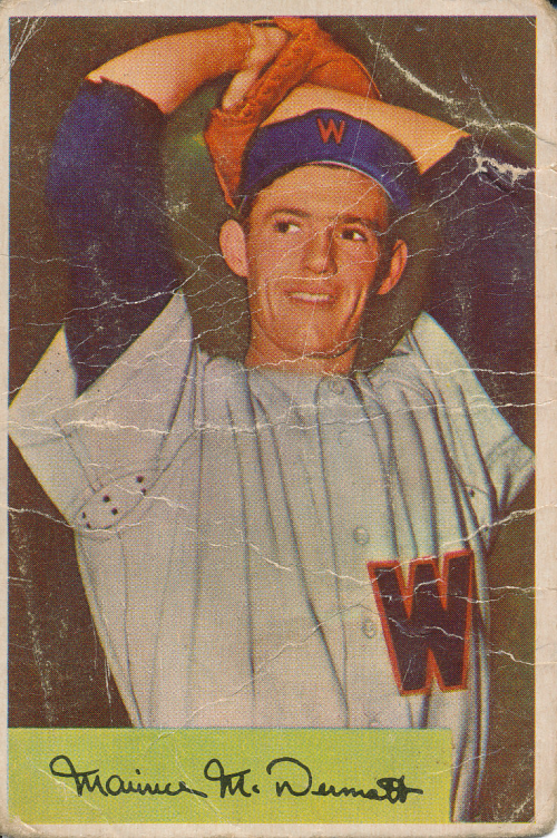 1954 Bowman #56 Maurice McDermott