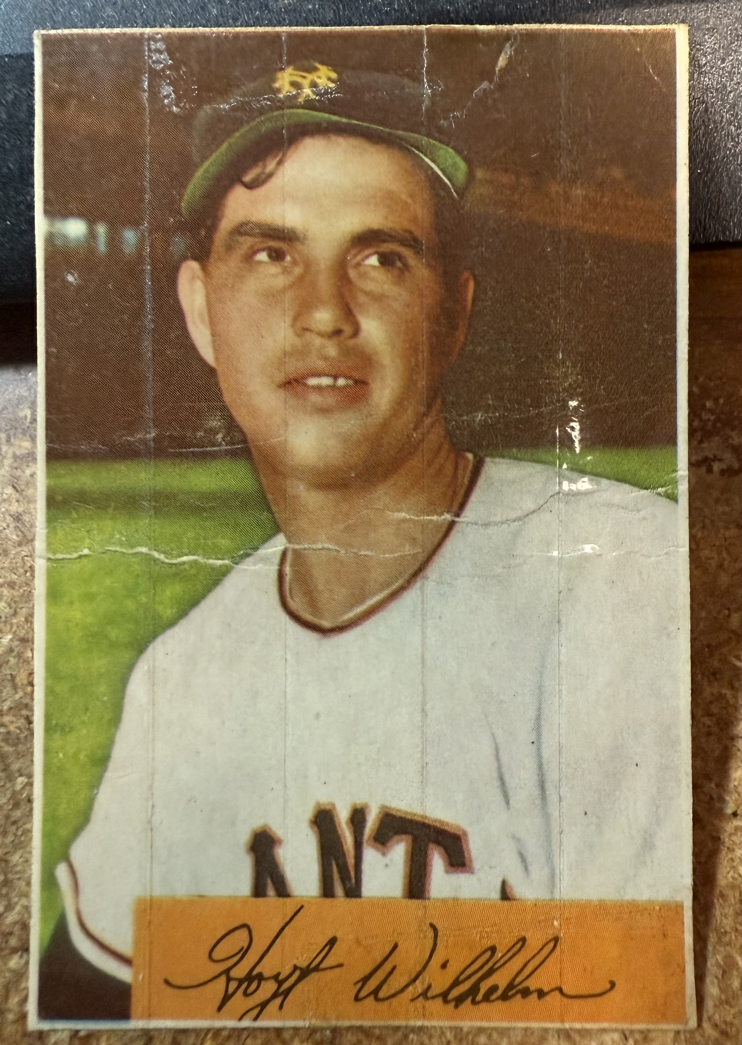 1954 Bowman #57 Hoyt Wilhelm