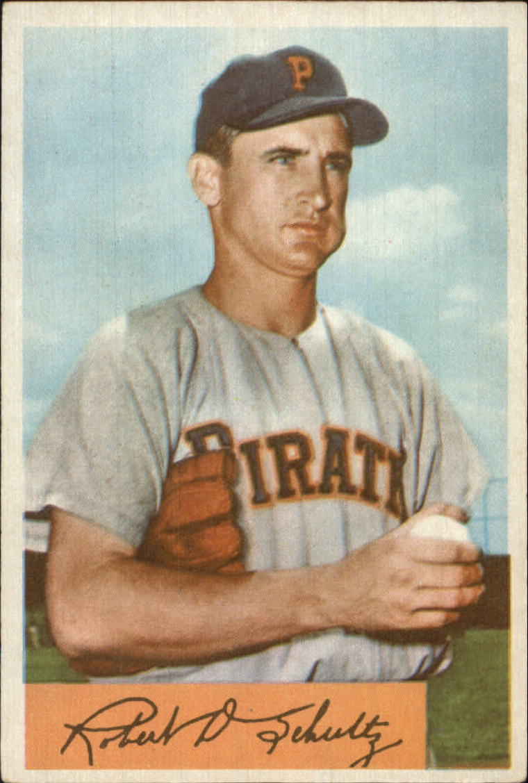 1954 Bowman #59 Bob Schultz