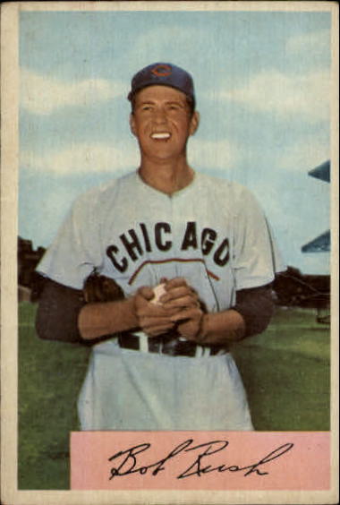 1954 Bowman #77 Bob Rush