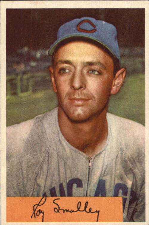 1954 Bowman #109 Roy Smalley