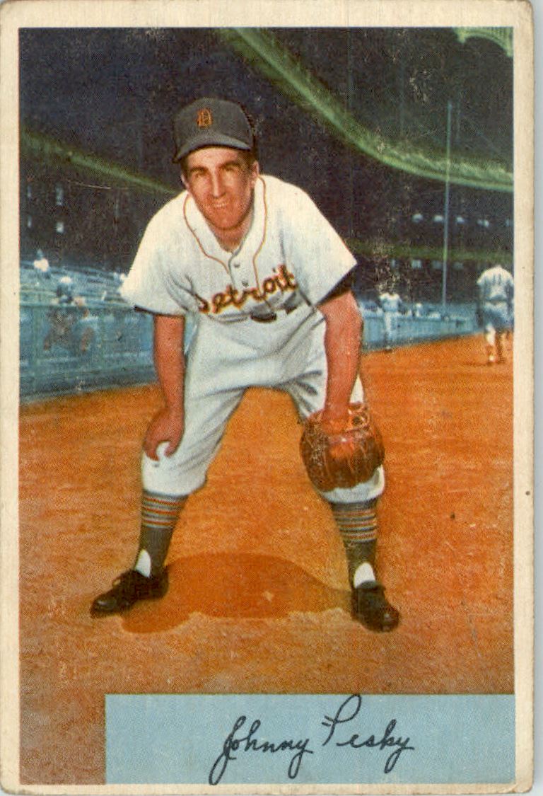 1954 Bowman #135 Johnny Pesky