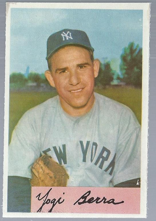 1954 Bowman #161 Yogi Berra