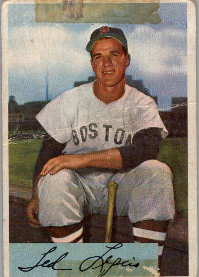 1954 Bowman #162 Ted Lepcio