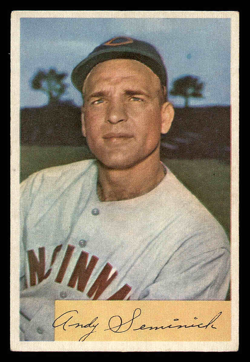 1954 Bowman #172 Andy Seminick