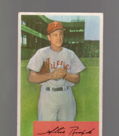 B1340- 1954 Bowman Baseball Cards APPROXIMATE GRADE -You Pick- 15+ FREE US SHIP - Picture 17 of 18