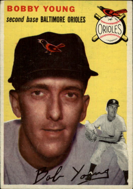 1954 Topps #8 Bob Young