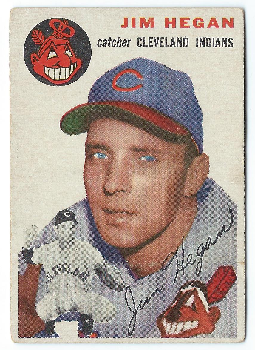 1954 Topps #29 Jim Hegan