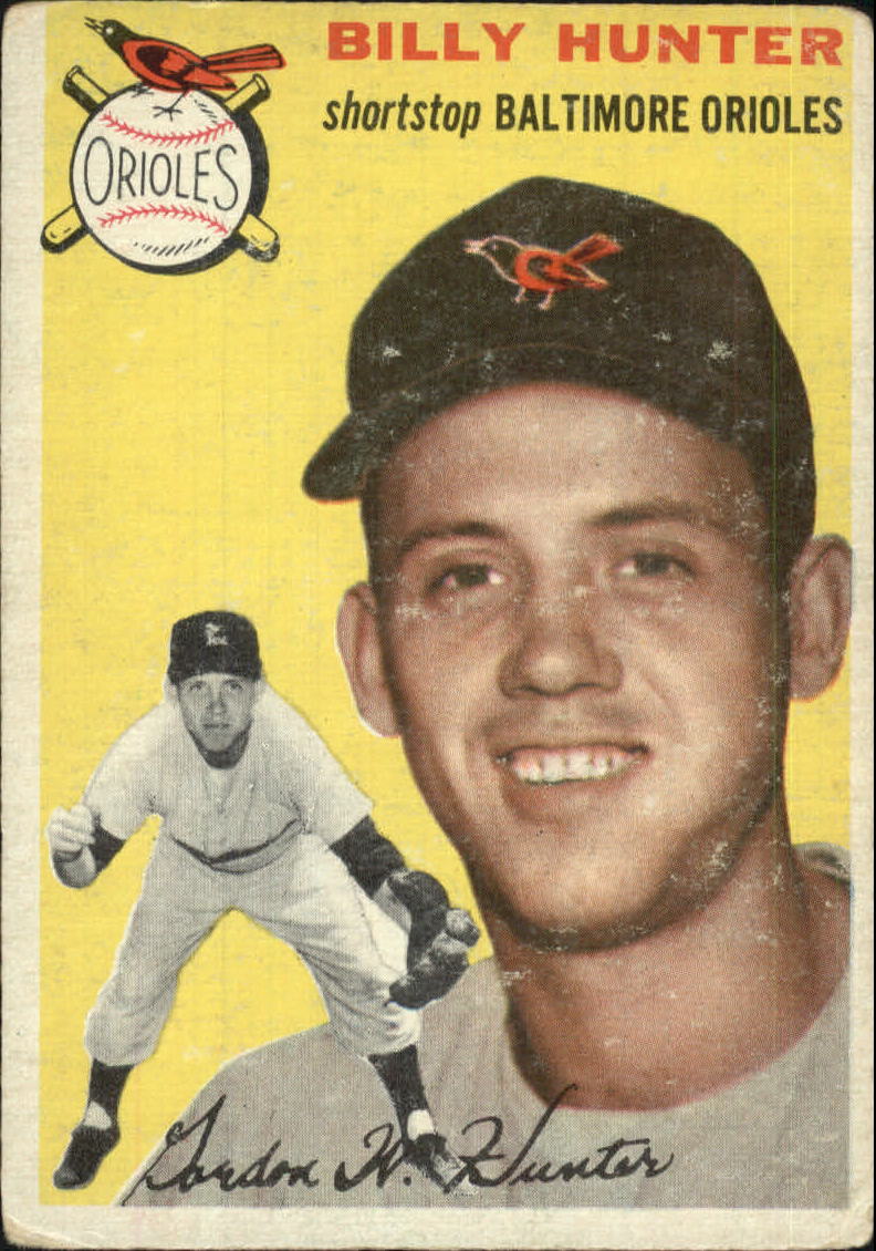 1954 Topps #48 Billy Hunter