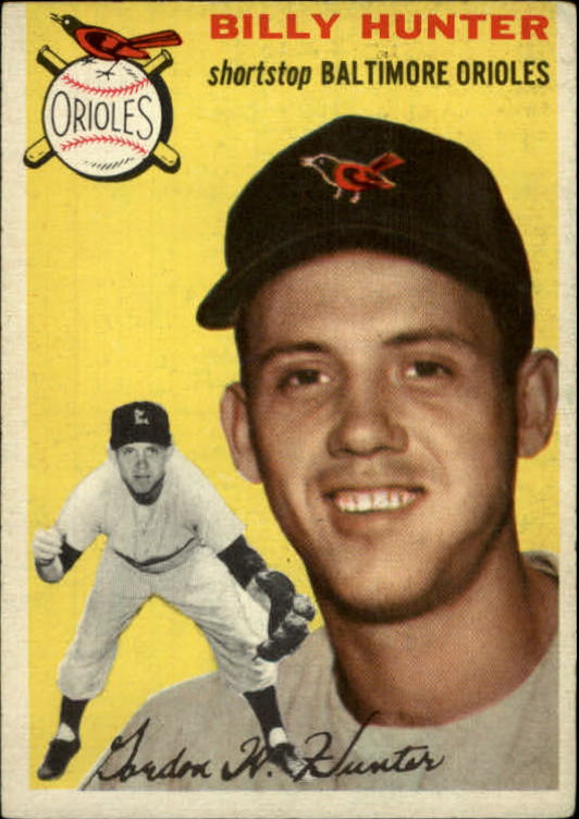 1954 Topps #48 Billy Hunter