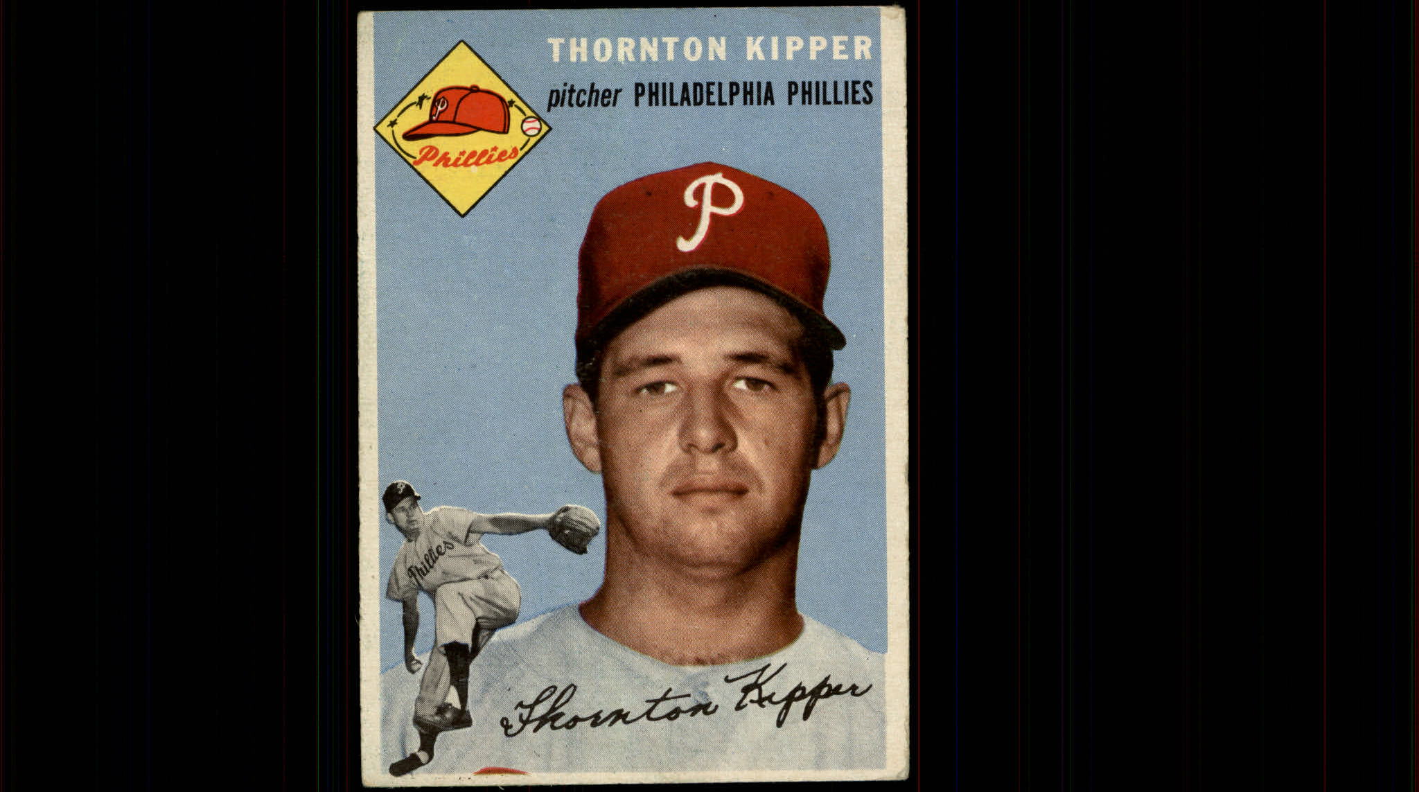 1954 Topps #108 Thornton Kipper RC