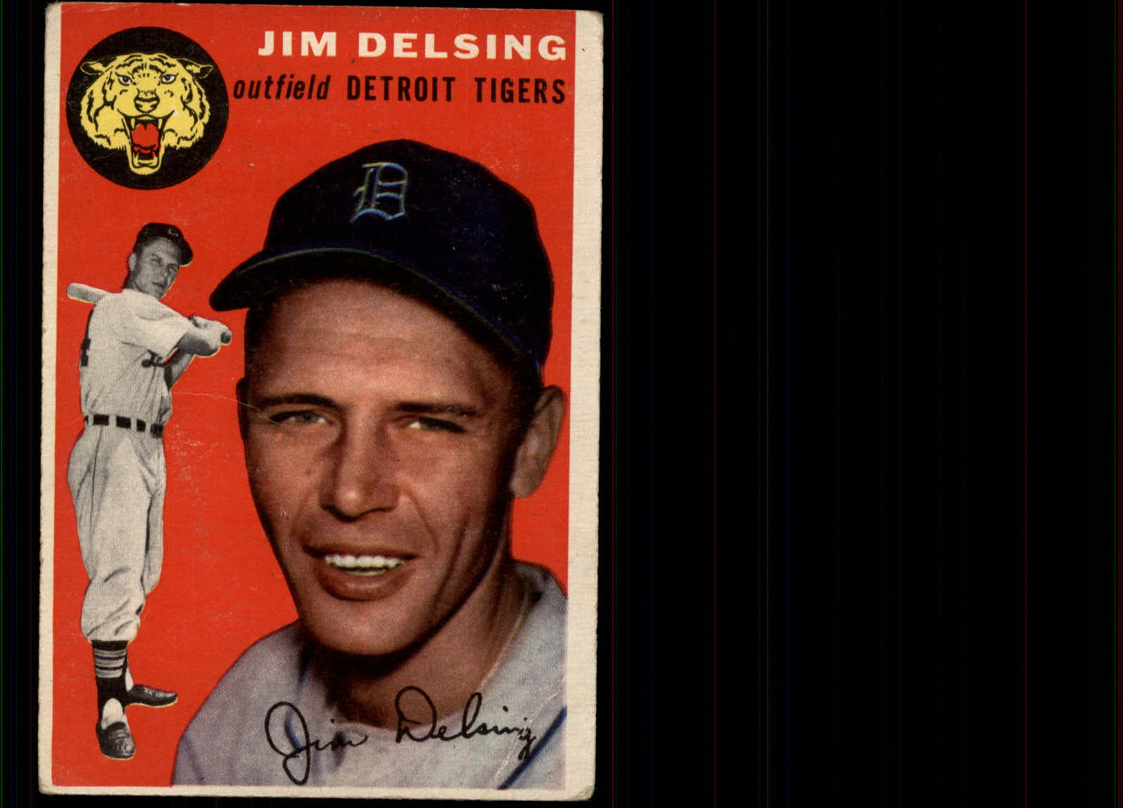 1954 Topps #111 Jim Delsing