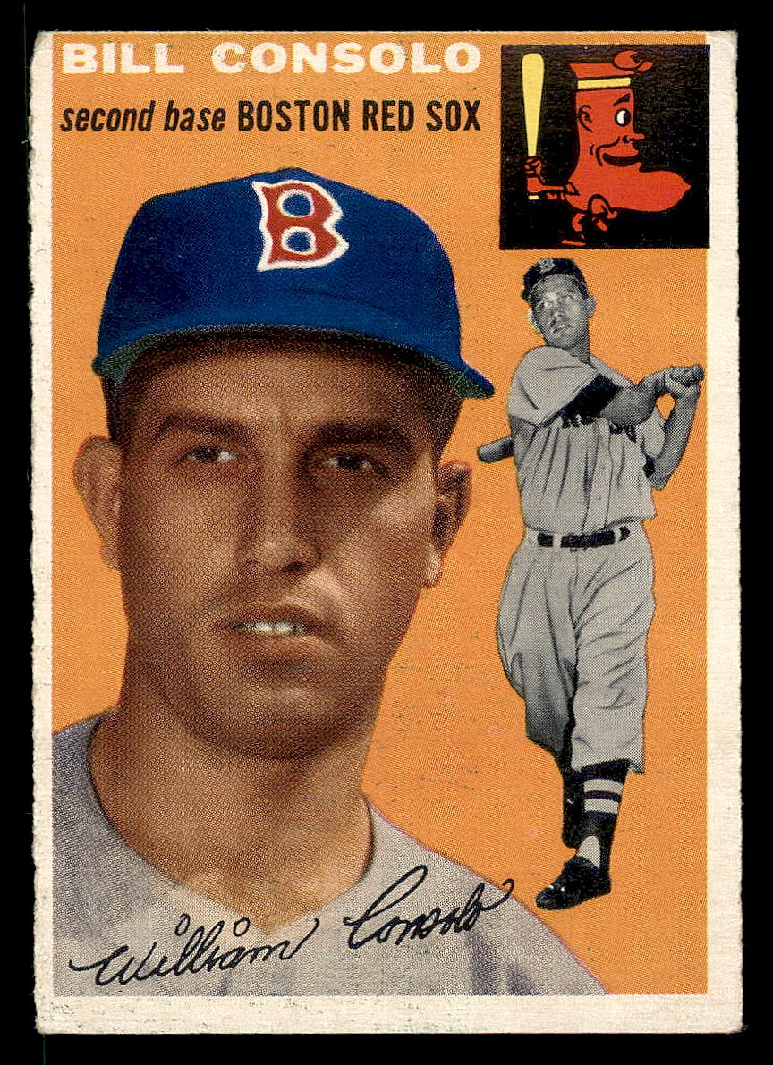1954 Topps #195 Billy Consolo RC
