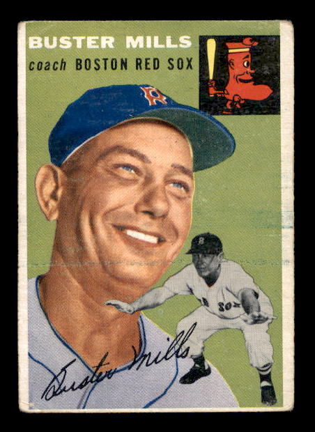1954 Topps #227 Buster Mills CO RC