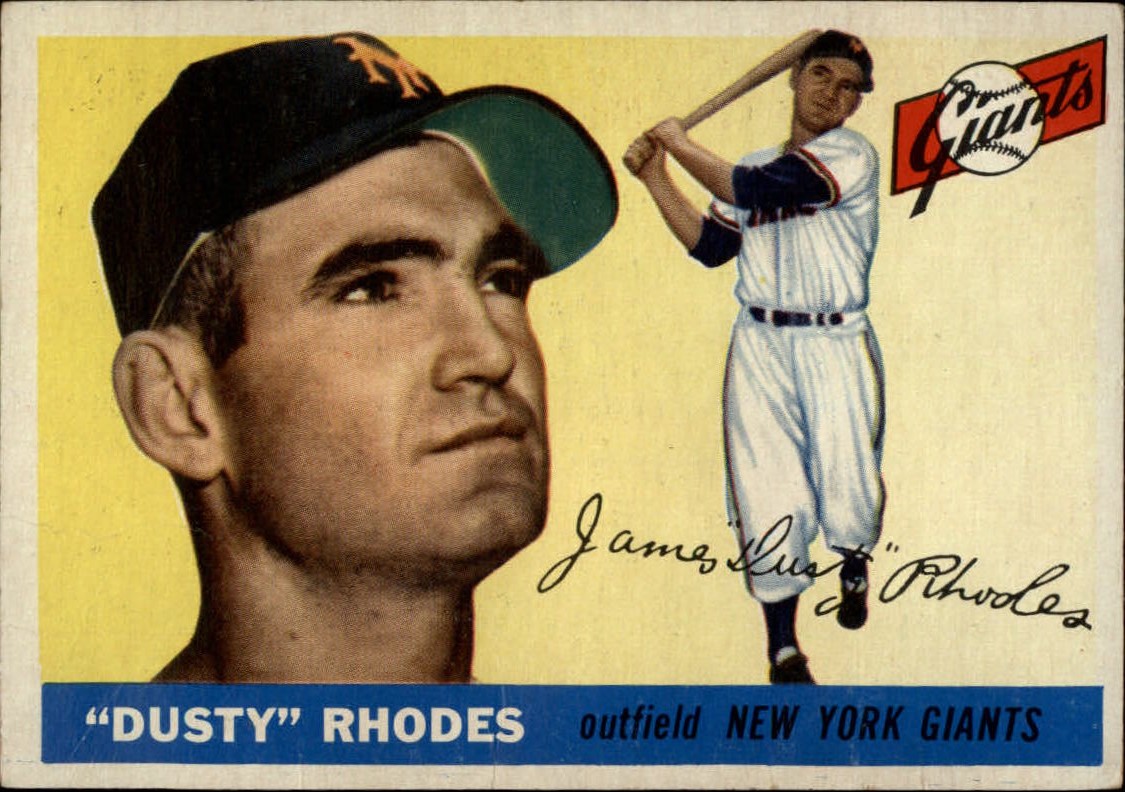 1955 Topps #1 Dusty Rhodes
