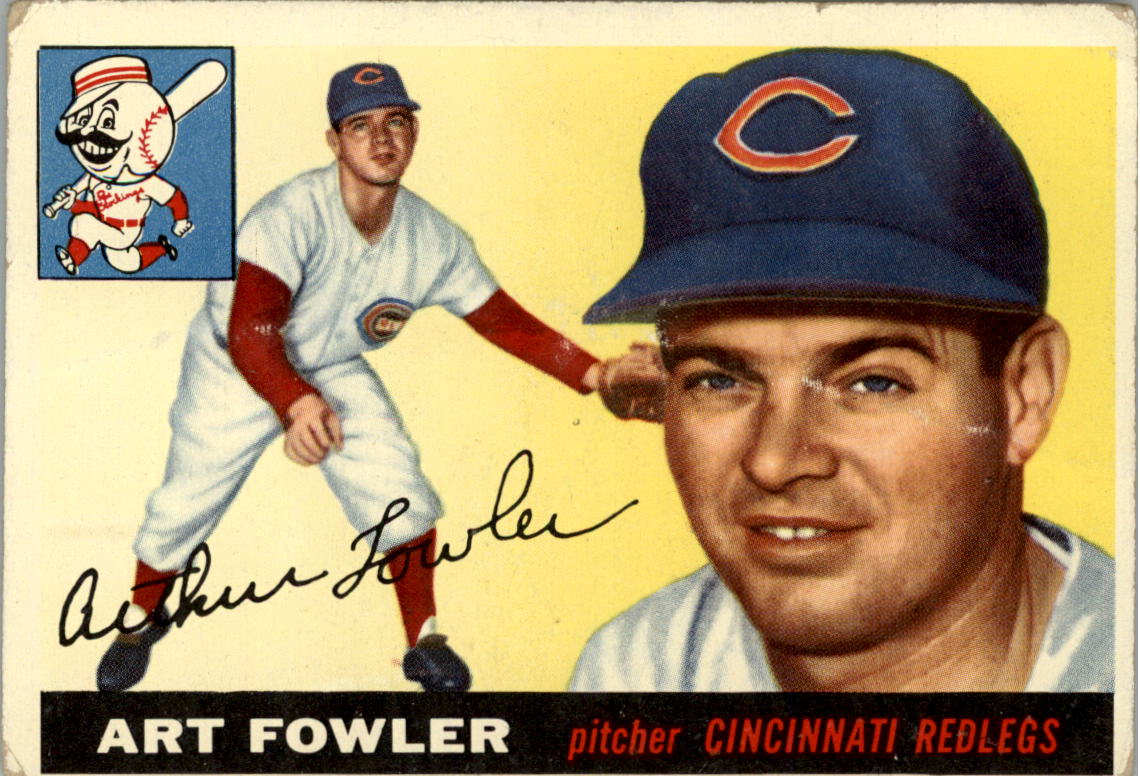 1955 Topps #3 Art Fowler RC