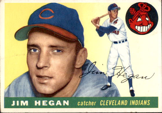 1955 Topps #7 Jim Hegan