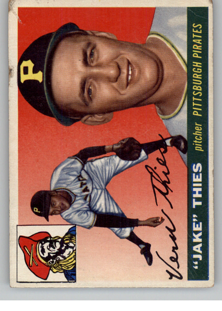 1955 Topps #12 Vernon Jake Thies RC