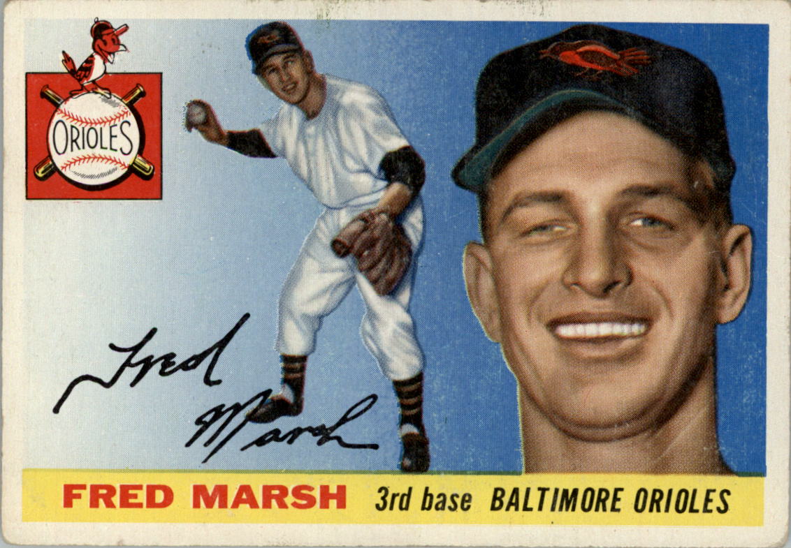 1955 Topps #13 Fred Marsh