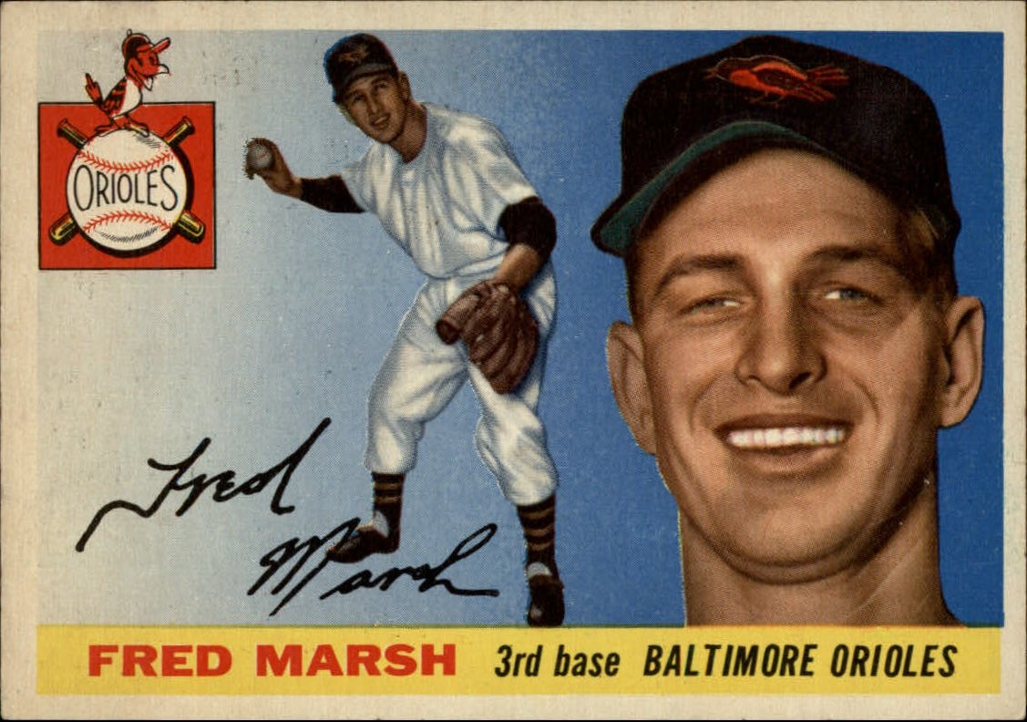 1955 Topps #13 Fred Marsh