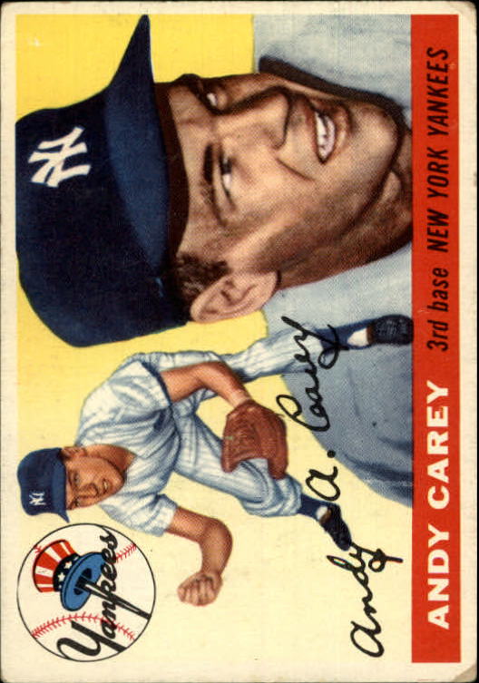 1955 Topps #20 Andy Carey