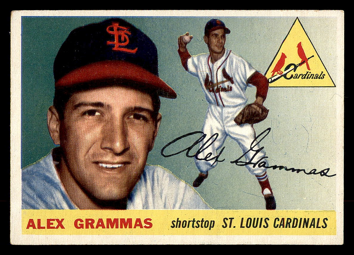 1955 Topps #21 Alex Grammas