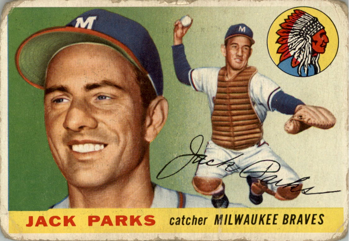 1955 Topps #23 Jack Parks RC