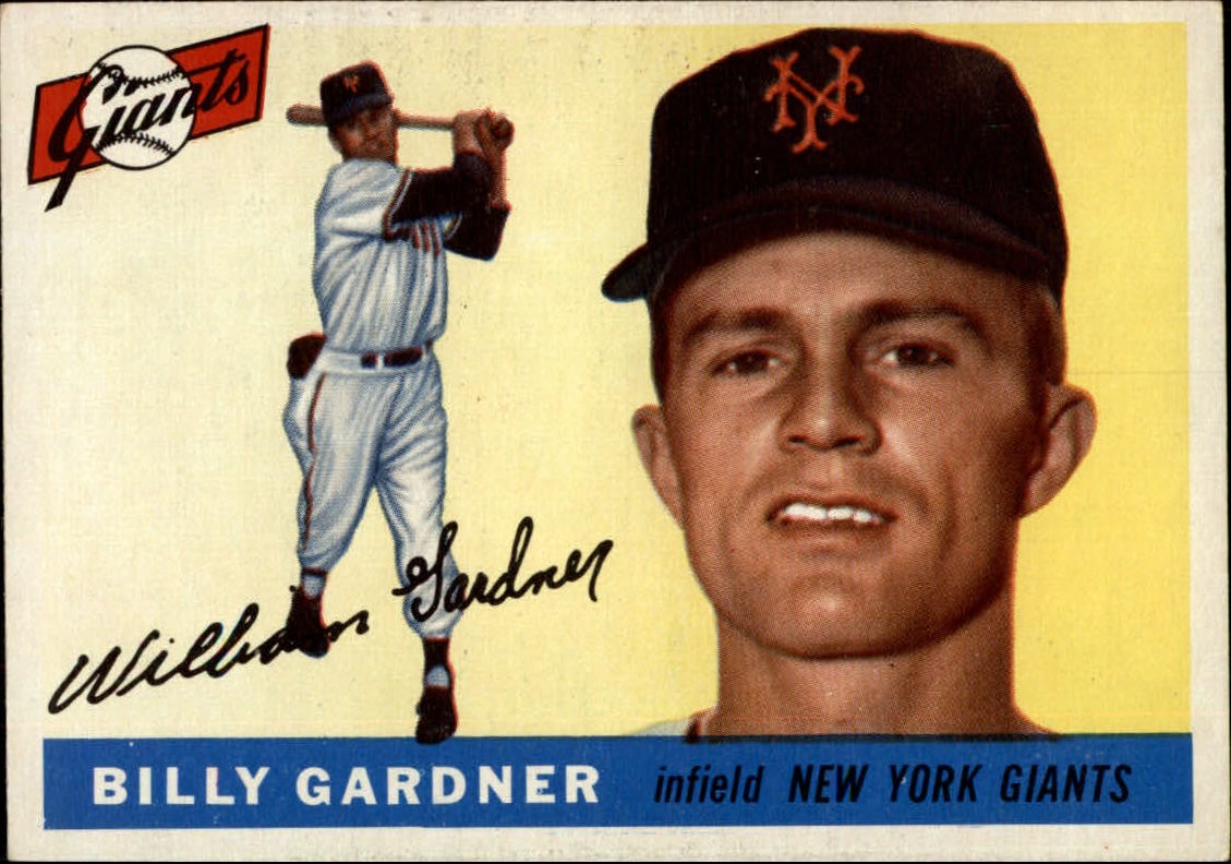 1955 Topps #27 Billy Gardner RC