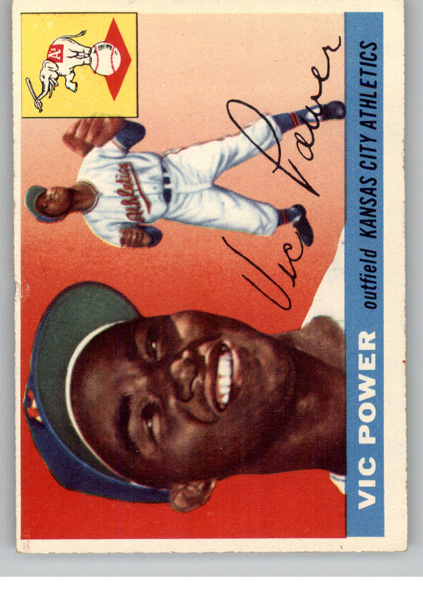 1955 Topps #30 Vic Power