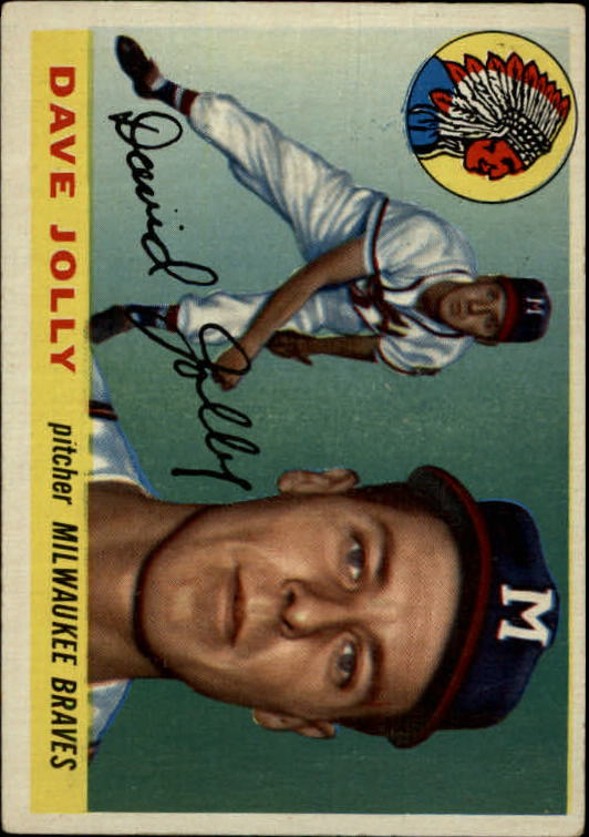1955 Topps #35 Dave Jolly