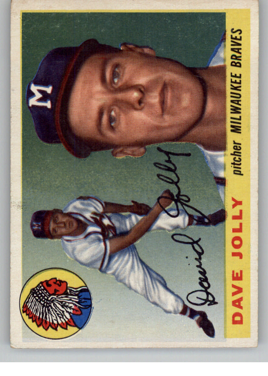 1955 Topps #35 Dave Jolly