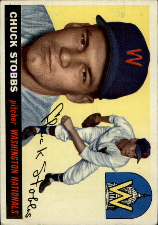 1955 Topps #41 Chuck Stobbs