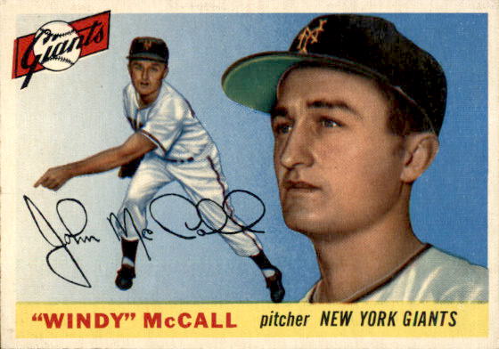 1955 Topps #42 John Windy McCall RC