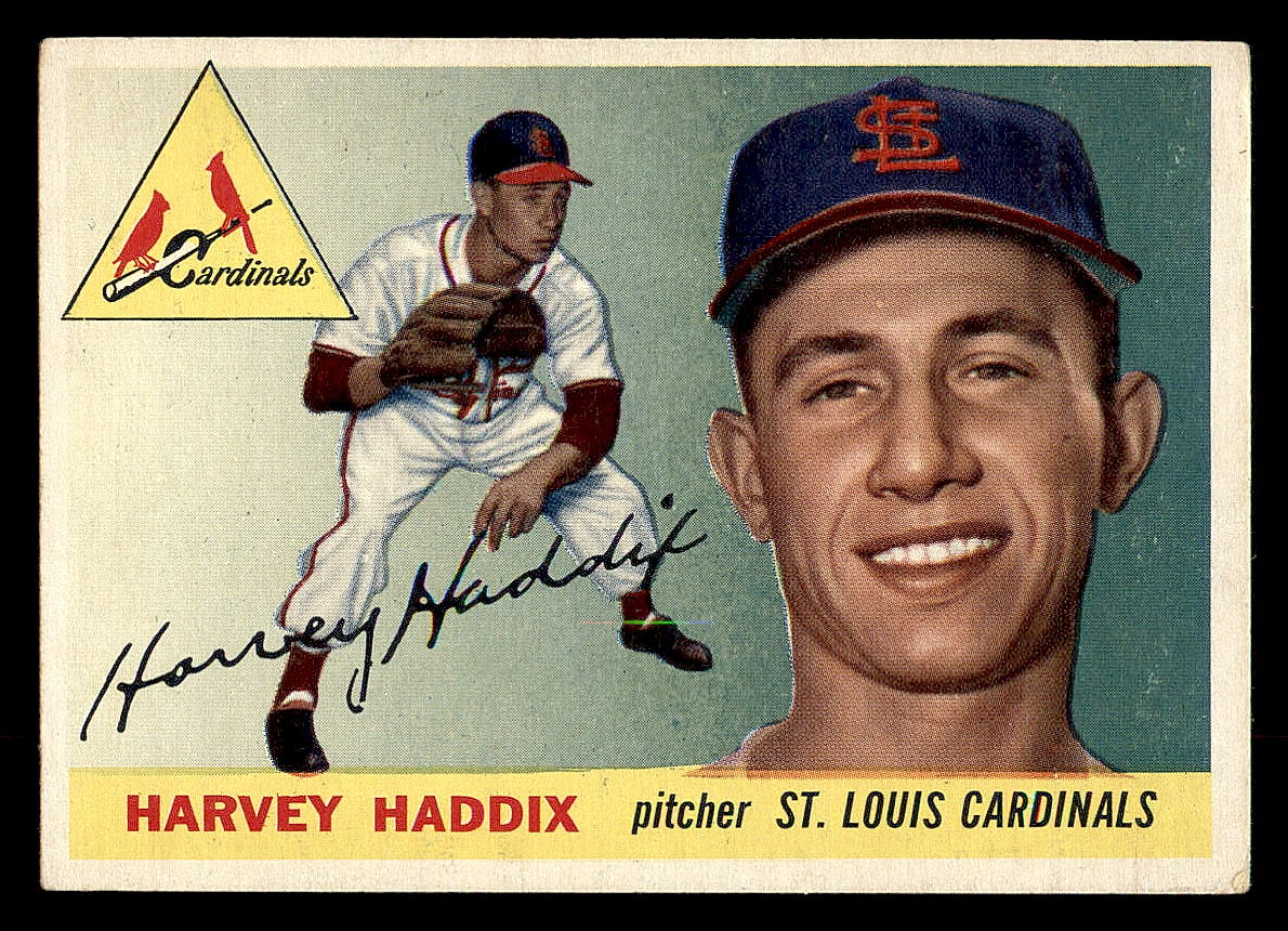 1955 Topps #43 Harvey Haddix