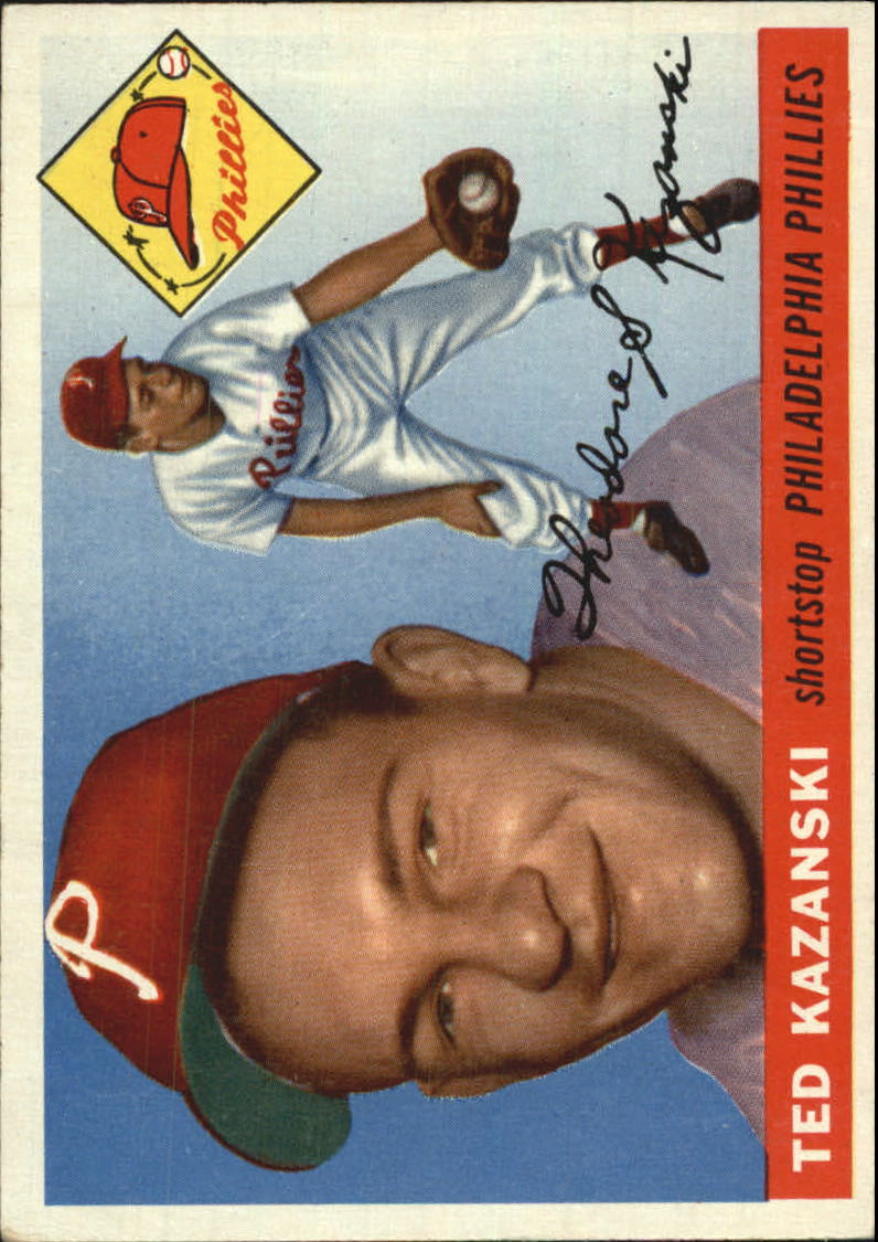 1955 Topps #46 Ted Kazanski
