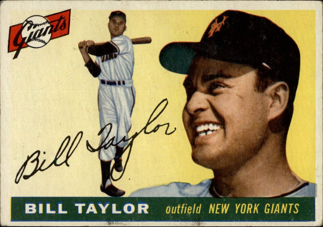 1955 Topps #53 Bill Taylor