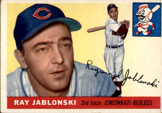 1955 Topps #56 Ray Jablonski