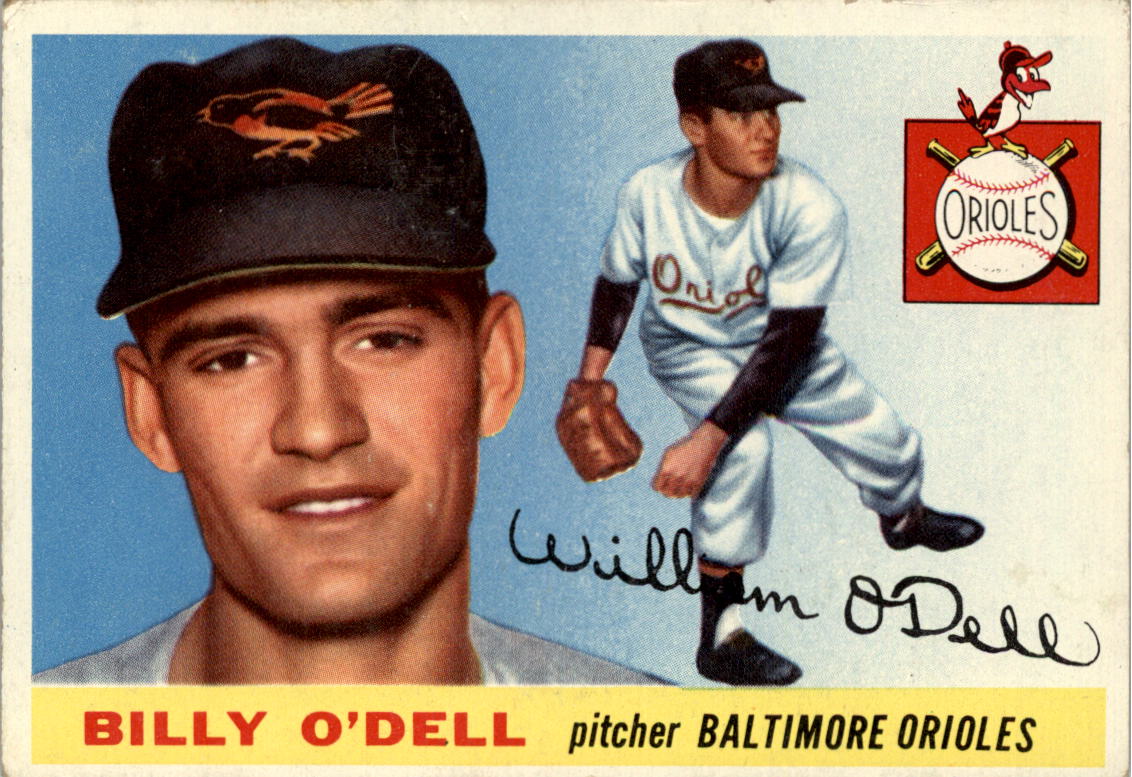 1955 Topps #57 Billy O'Dell RC