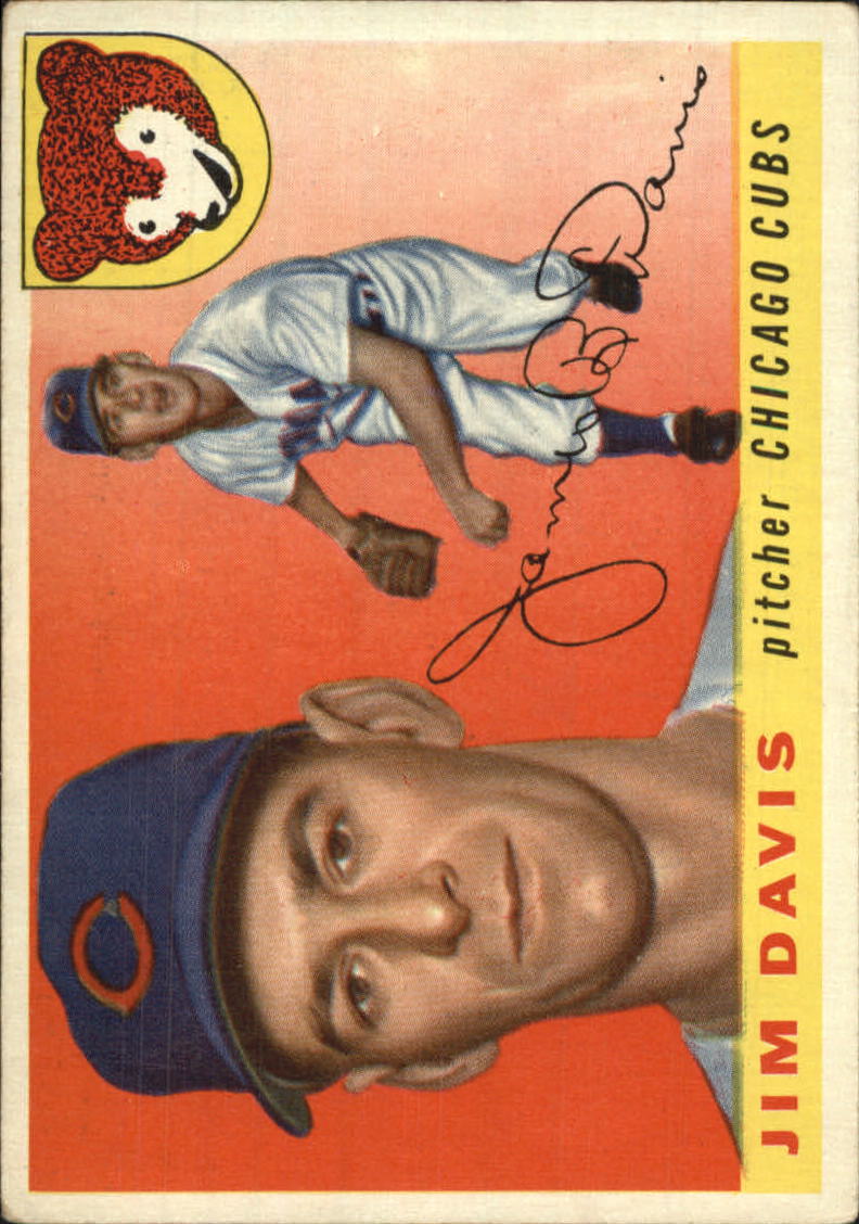 1955 Topps #68 Jim Davis RC