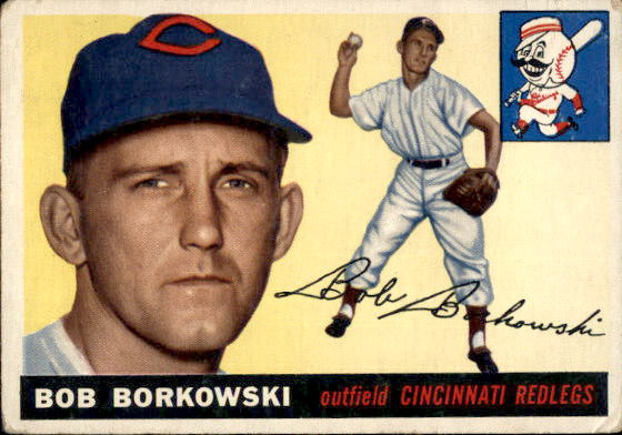 1955 Topps #74 Bob Borkowski