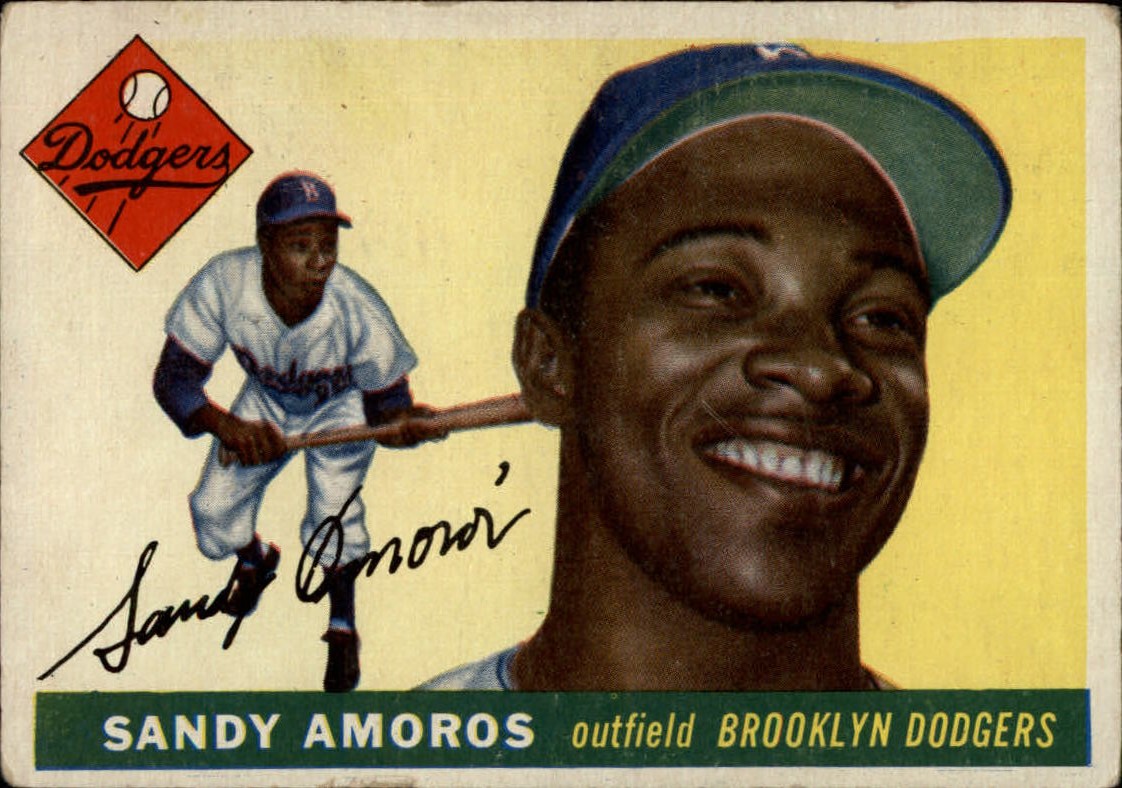 1955 Topps #75 Sandy Amoros RC