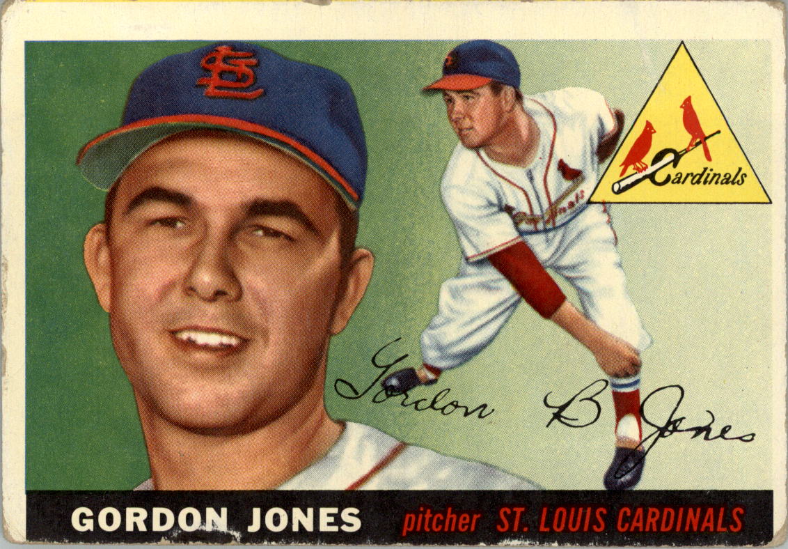 1955 Topps #78 Gordon Jones RC
