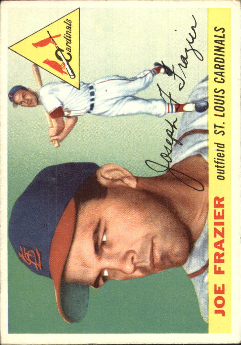1955 Topps St. Louis Cardinals Baseball Card #89 Joe Frazier RC - EX | eBay