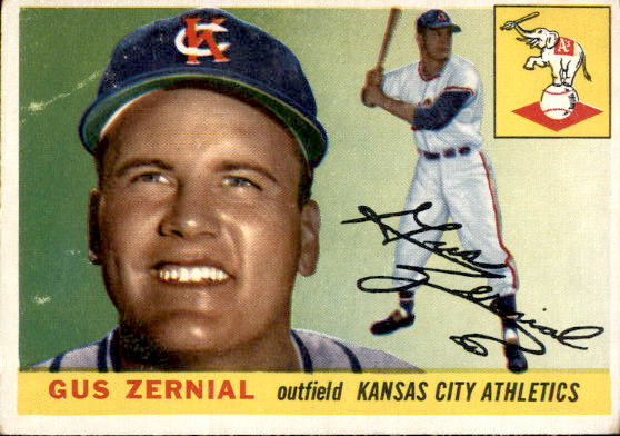 1955 Topps #110 Gus Zernial
